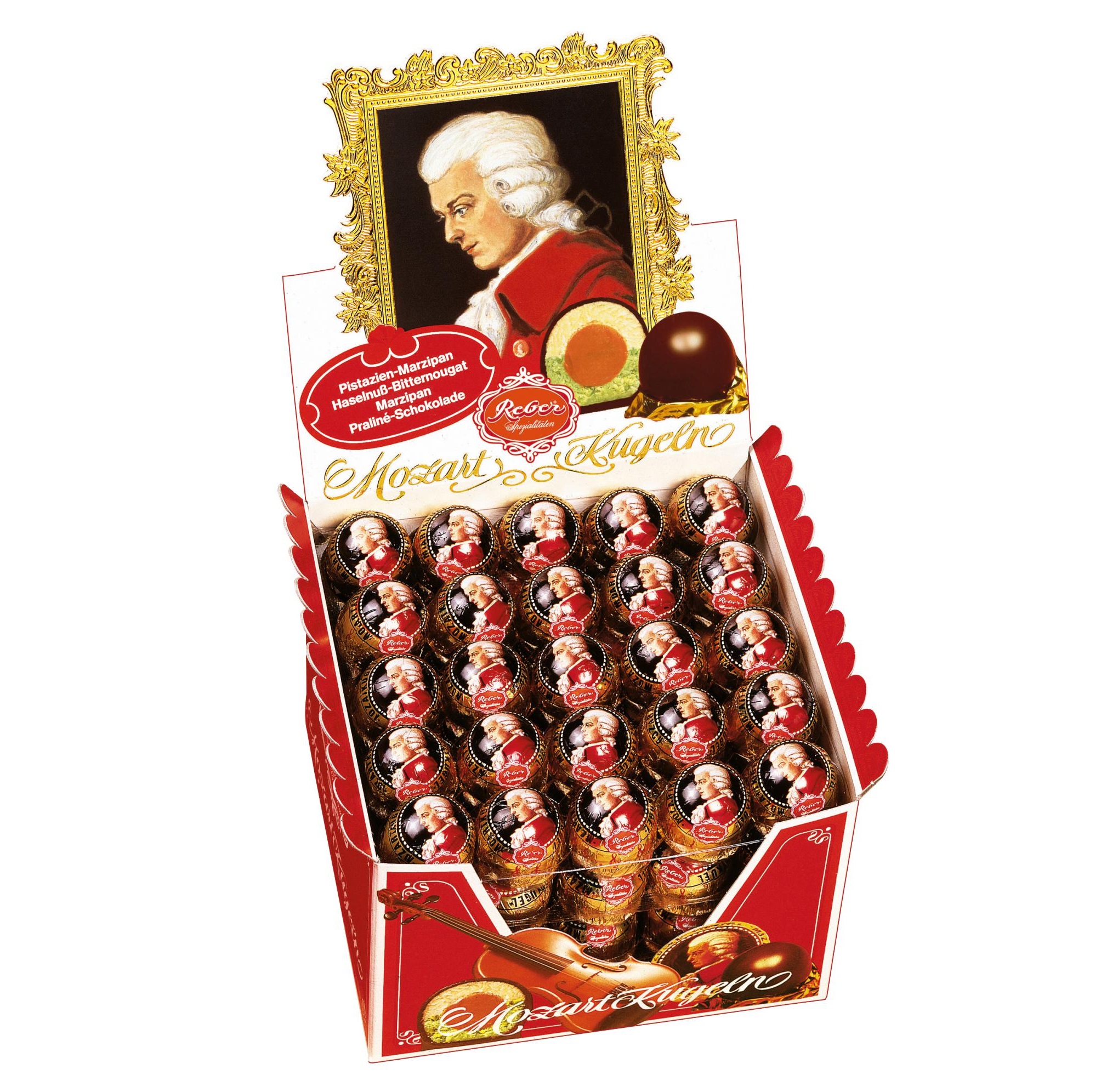 Reber Mozart chocolate-coated balls