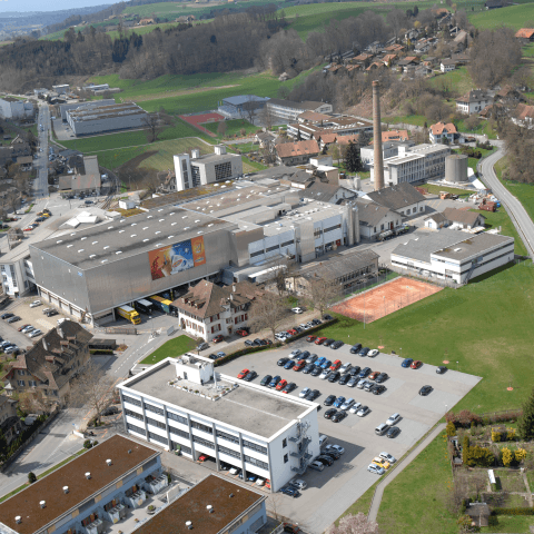 Luftaufnahme Fabrik