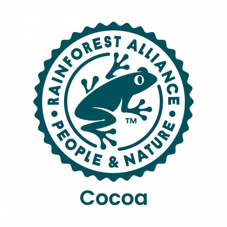 Rainforest Alliance-zertifizierter Kakao